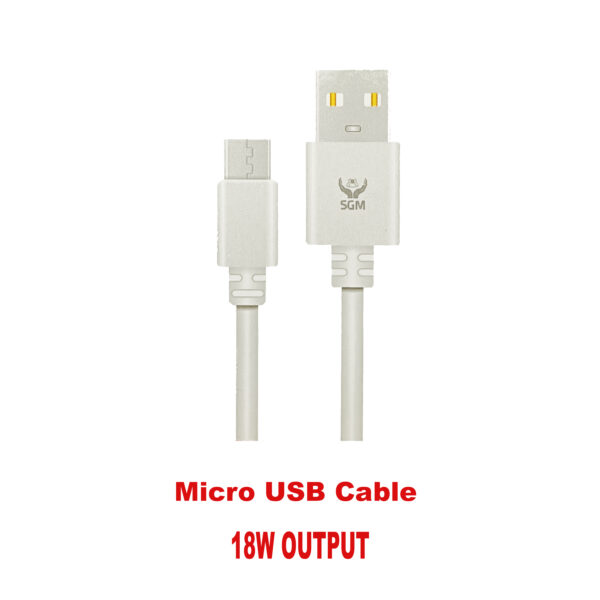 18W Micro USB Cable