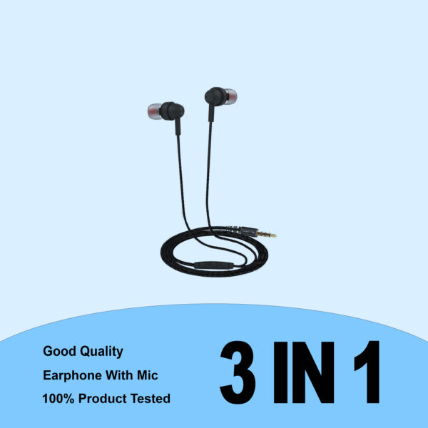 General Earphone 3 in 1 Combo - Image 2