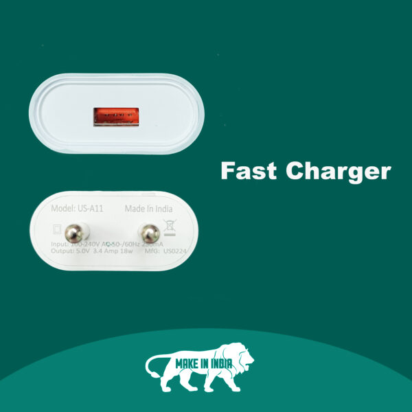 RAD-Z 3.4A Micro USB Charger - Image 2