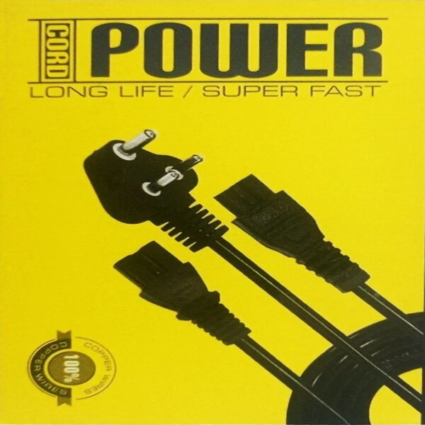 Computer Power Cable Cord for Desktops PC and Printers/Monitor SMPS (1.8M) - Image 4